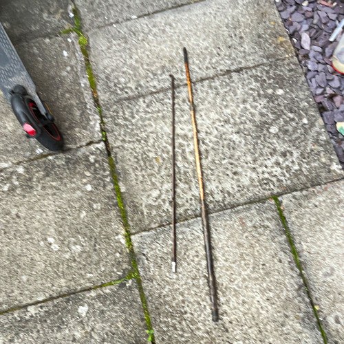 Vintage bamboo fly fishing rod - fishing,