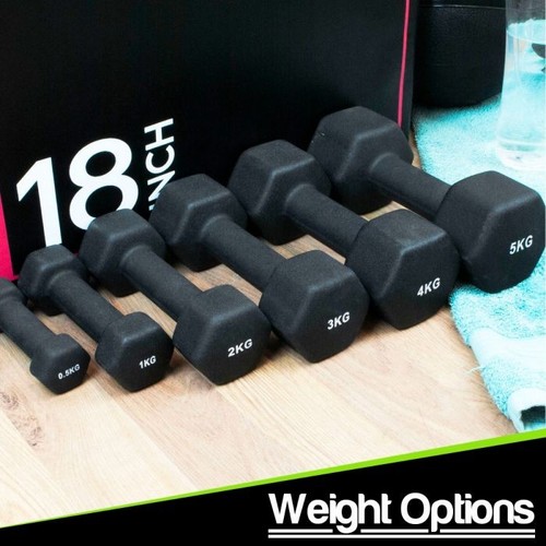 Neoprene dumbbells pair - neoprene,