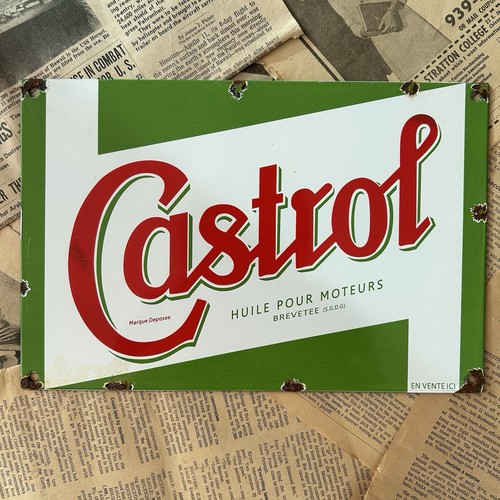 Vintage castrol motor - vintage,