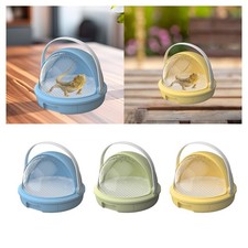 Reptile Feeding Box Clear Gifts Tarantula Enclosure for Office Scorpion Home