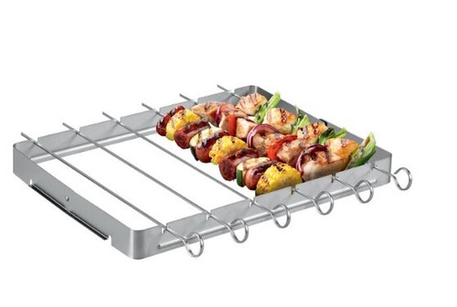 Bbq metal skewers meat - metal,