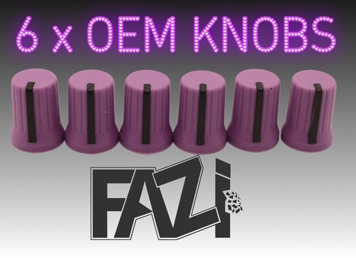 Purple oem knobs - oem, dj