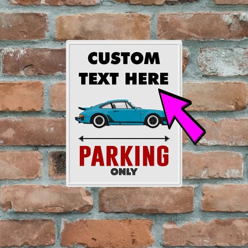 Custom man cave metal parking - custom,