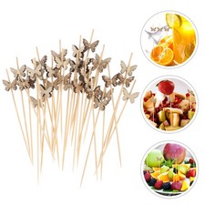 100 Pcs Butterflies Fruit
