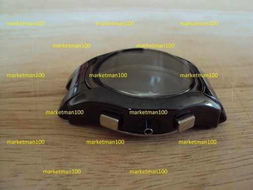 Black ceramic watch