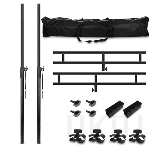 Booth black adjustable - black,
