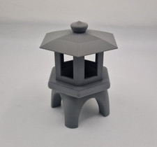Pagoda Garden Japanese Ornament Lantern Sculpture decor patio Ceramic