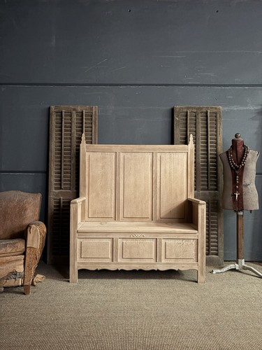Vintage french storage - vintage, bench