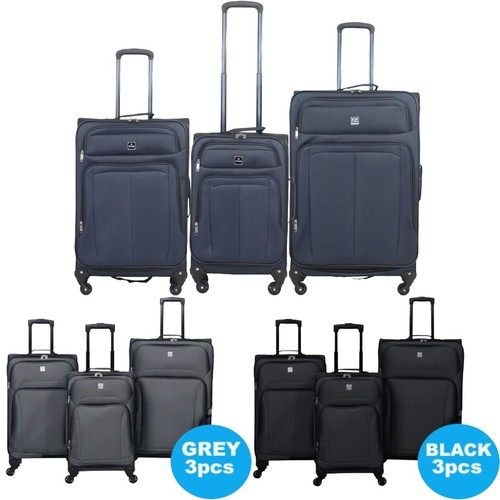 3pcs luggage suitcase set - suitcase, soft