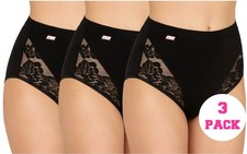 Ladies Cotton Briefs Plain