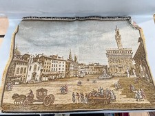 VINTAGE WOVEN TAPESTRY FABRIC