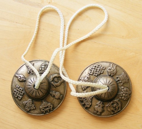 Tingshas with the tibetan - tingshas,