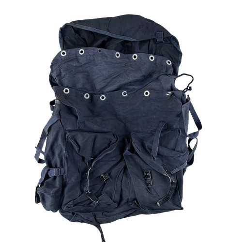 Italian army rucksack blue - italian,