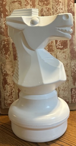 Megachess white knight - 18",