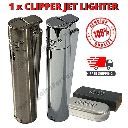 Silver metal clipper - silver,