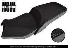 FITS BMW R 1200 RT 14-20 CUSTOM GRIP VINYL SEAT COVERS SET DSG2 BLACK & GREY