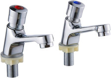 Bathroom Basin Taps Pair 1/2