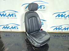15-18 AUDI A7 4G FRONT RIGHT O/S DRIVER SIDE BLACK LEATHER ELECTRIC MEMORY SEAT