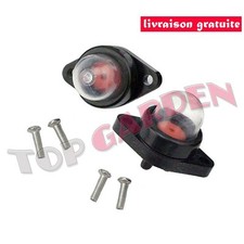 2 Pompe D'amorcage Carburateur pour Partner 350 351 370 390 420 Poulan 2050 2055