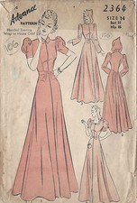 1940s Vintage Sewing Pattern