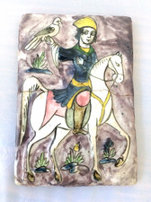 ISLAMIC PERSIAN TILE OF A