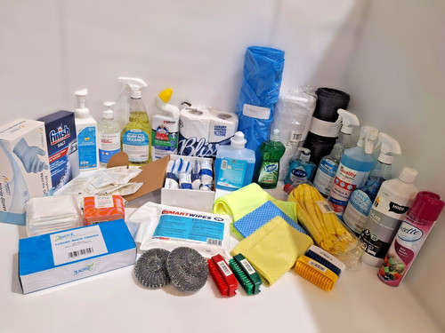 Mixed cleaning toiletries - mixed,