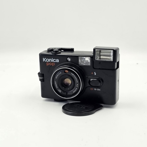 Black konica pop 35mm - black, &