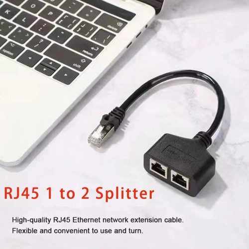 Rj45 ethernet splitter cable - ethernet,