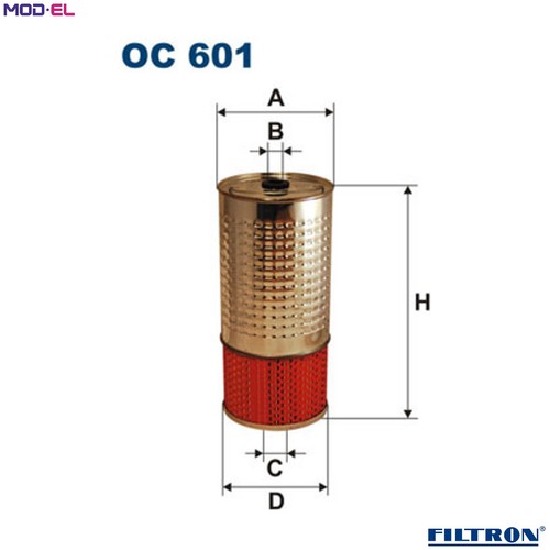 Oil filter 601 for - oil,