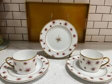 BERNARDAUD ETOILE-7 PIECES OF THIS VERY DESIRED PATTERN, MADE IN FRANCE!