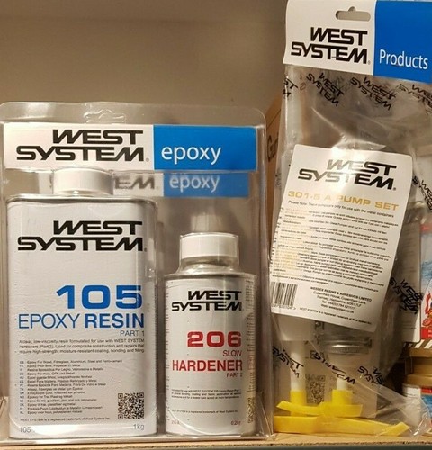 West system pack 105 epoxy - pack,