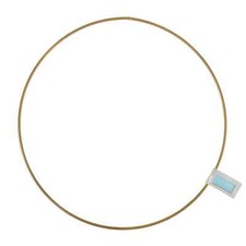 Gold Metal Craft Wire Hoop -