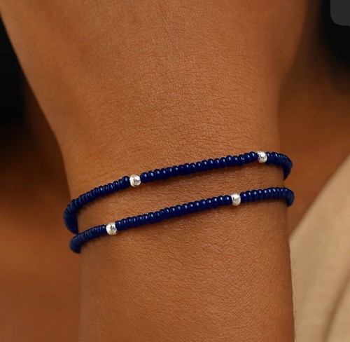 Bracelets set blue - of, &