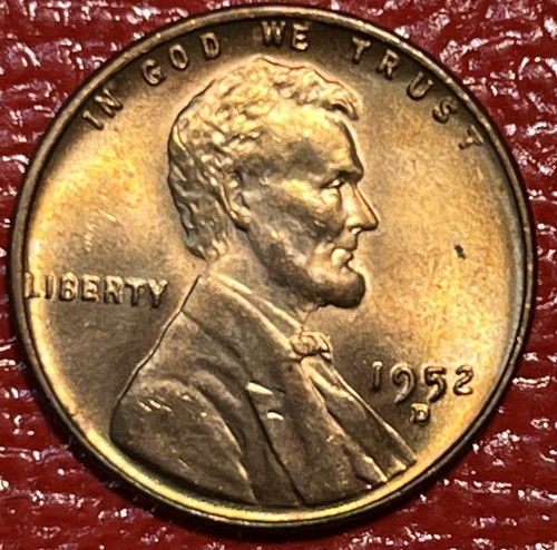 1952 lincoln wheat cent - lincoln,