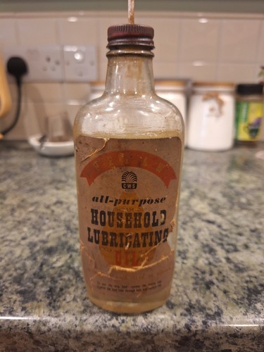 Vintage oil bottle - vintage,