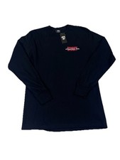 Stüssy International Stack Long Sleeve Tee Black