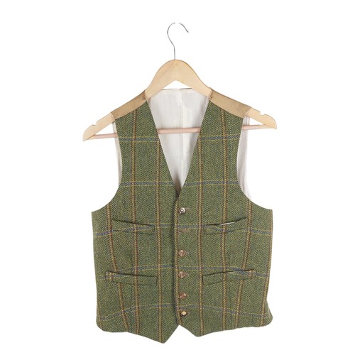 Men green tartan - tartan, tweed