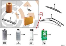 BMW E46 Engine Service Kit 88002157538 2157538 NEW
