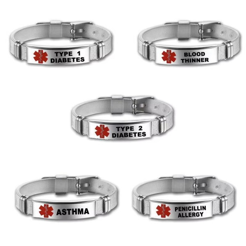 Silver medical alert - silver,