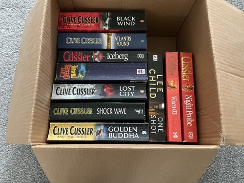 Clive cussler paperback - x,