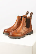 Men's Country Brogue Market Boots Work Footwear Leather Chelsea Boot Rydale
