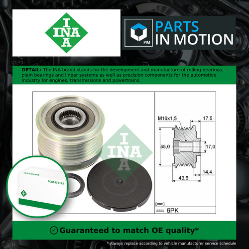 Overrunning alternator pulley - overrunning,