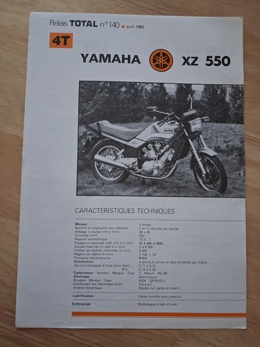 Yamaha xz550 550 - xz550, xz