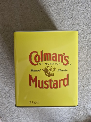 Colman dry mustard powder - dry,