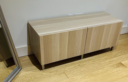 Ikea besta vara oak effect - oak,