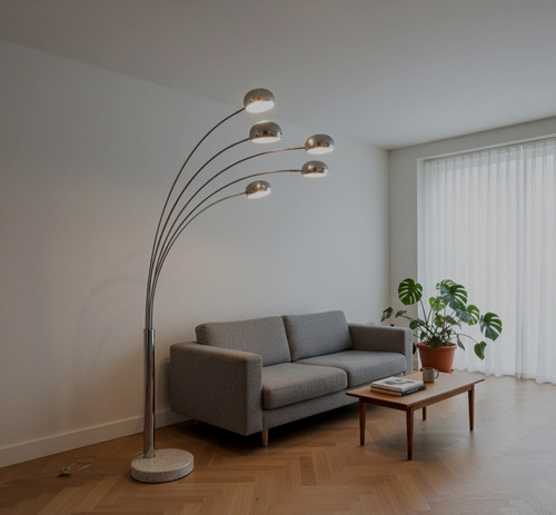 Vintage floor lamp - floor, "gustav"