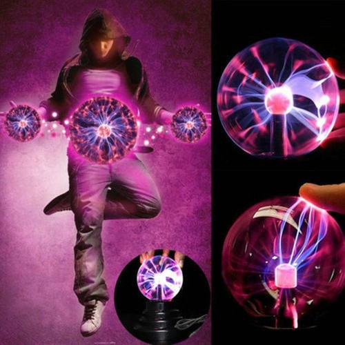 Large plasma ball lamp magic - lamp,