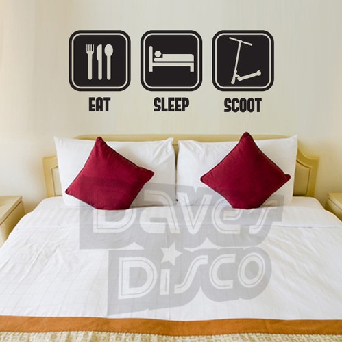 Eat sleep scoot scooter - sleep, i