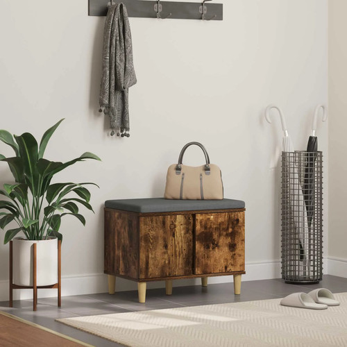 Walplus hall bench smoked oak - walplus,
