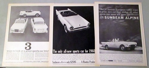 1960 sunbeam alpine lot - alpine, /
